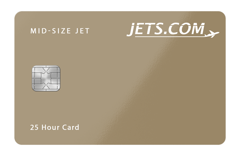 mid-size jet card