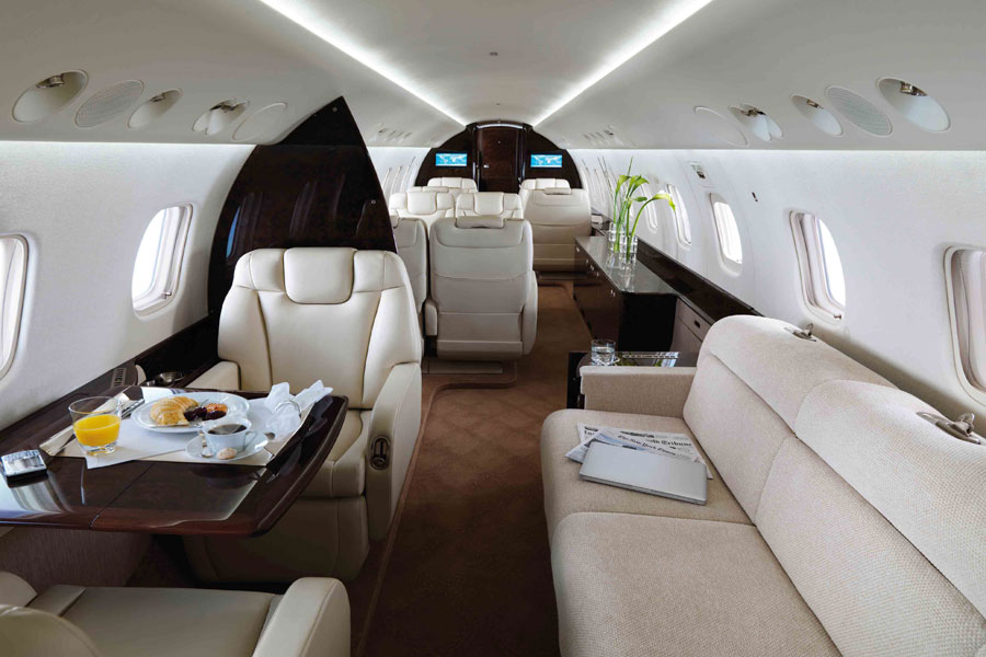 Embraer Legacy 600 interior