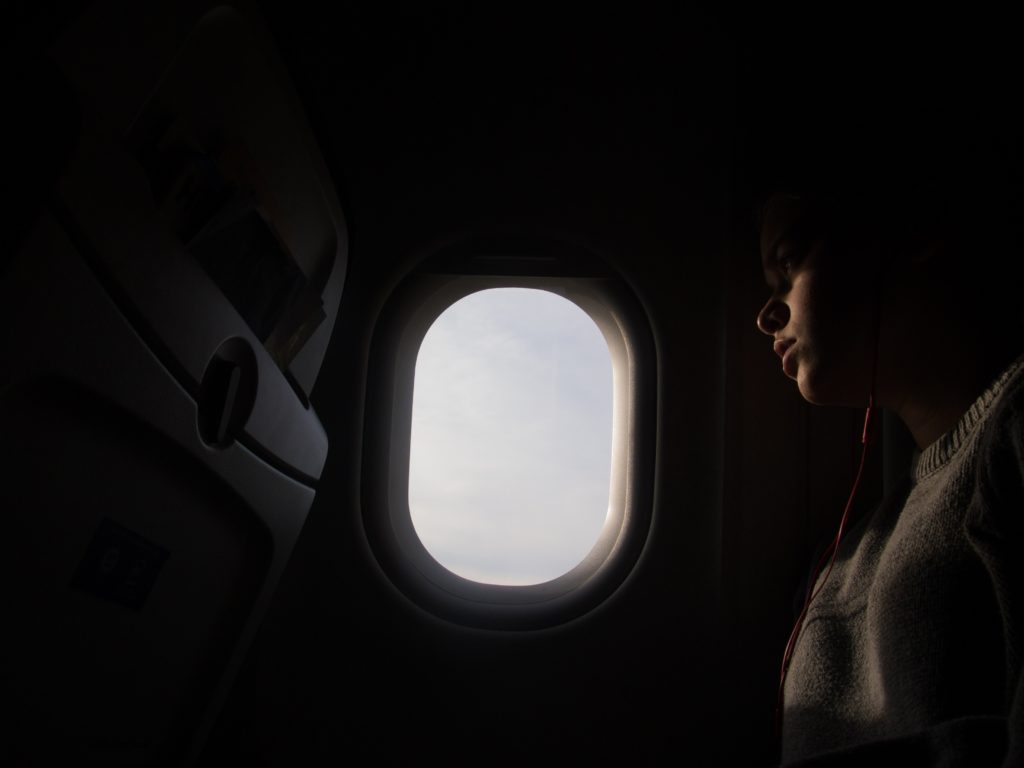 window seat, skygazing
