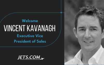 Jets.com Welcomes Private Aviation Industry Veteran Vincent Kavanagh as Executive Vice President of Sales